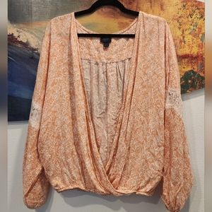 Buckle Daytrip Peasant Top